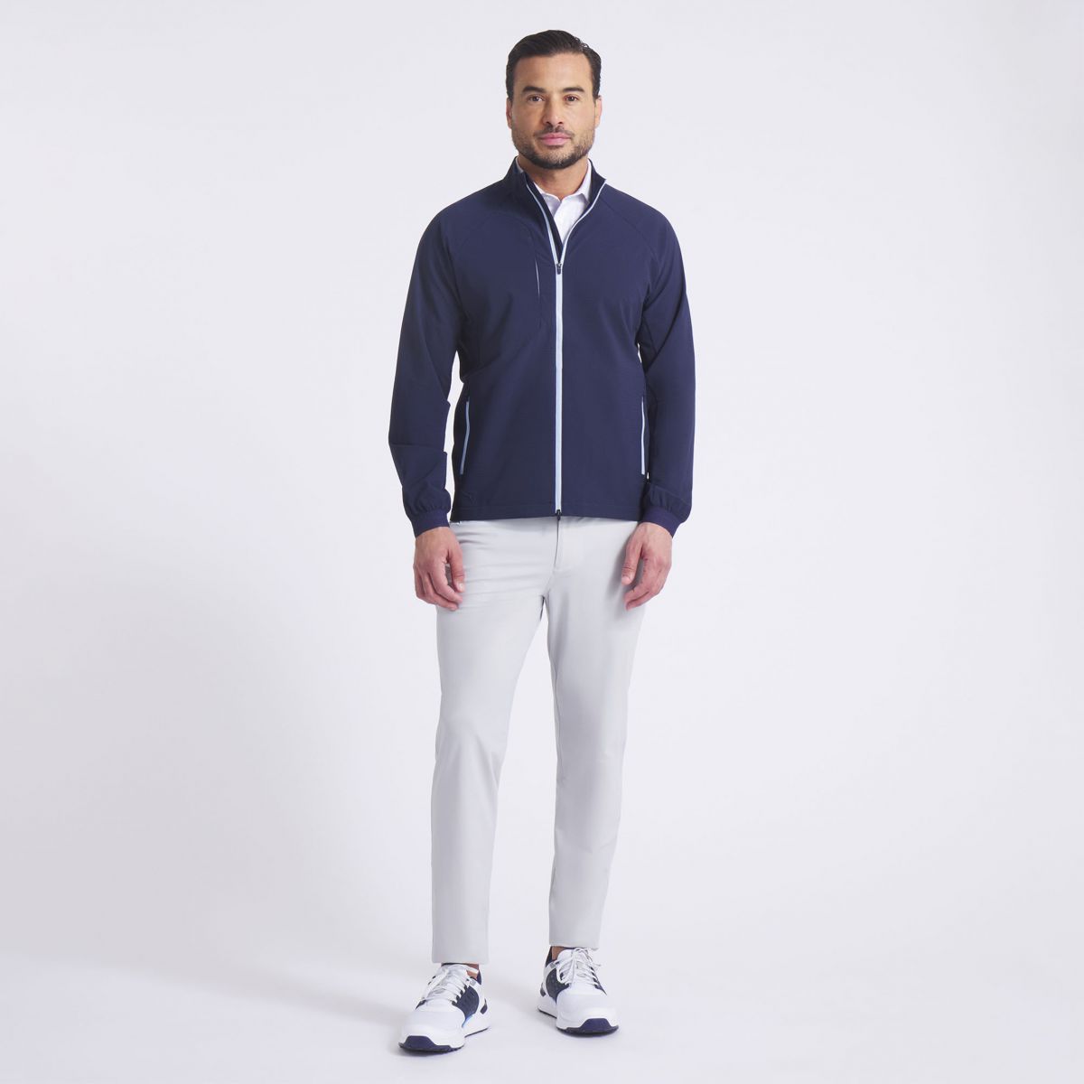 高爾夫防風夾克 男